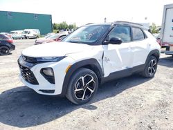 Chevrolet Trailblazer rs salvage cars for sale: 2022 Chevrolet Trailblazer RS