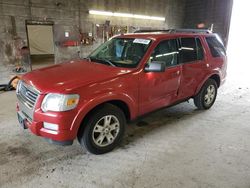 Ford salvage cars for sale: 2010 Ford Explorer XLT