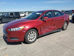 2016 Ford Fusion S en venta en Grand Prairie, TX