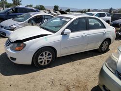 KIA Spectra ex salvage cars for sale: 2009 KIA Spectra EX