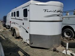 Trail King Vehiculos salvage en venta: 2015 Trail King Horse Trailer