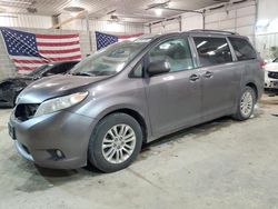 Salvage cars for sale from Copart Columbia, MO: 2011 Toyota Sienna XLE