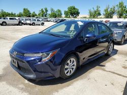 Toyota Corolla salvage cars for sale: 2021 Toyota Corolla LE