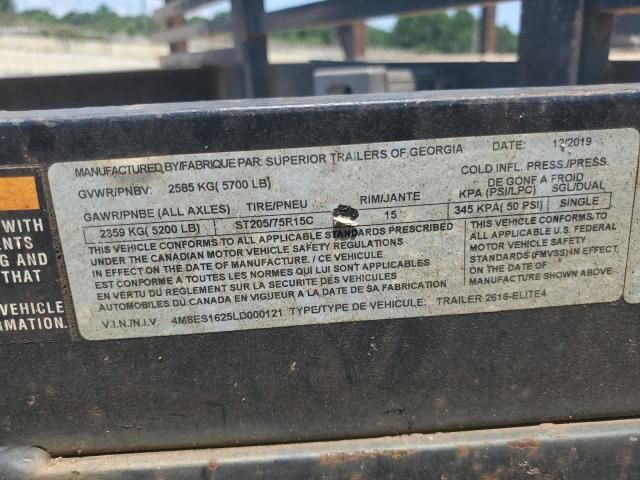2020 Other Heavy Equipment Trailer