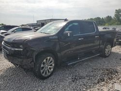 Chevrolet Silverado k1500 High Coun salvage cars for sale: 2019 Chevrolet Silverado K1500 High Country