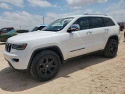 Salvage cars for sale from Copart Andrews, TX: 2017 Jeep Grand Cherokee Limited