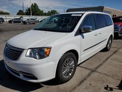 Chrysler salvage cars for sale: 2014 Chrysler Town & Country Touring L