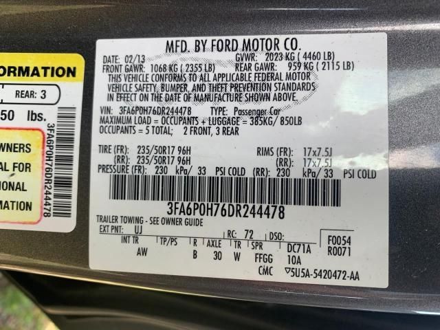 2013 Ford Fusion SE