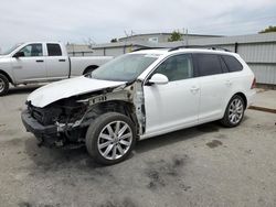 Salvage cars for sale from Copart Bakersfield, CA: 2014 Volkswagen Jetta TDI
