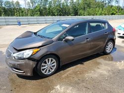 KIA salvage cars for sale: 2015 KIA Forte EX