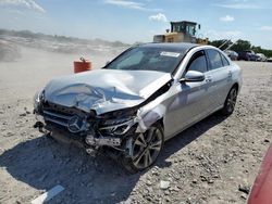 Mercedes-Benz c-Class salvage cars for sale: 2018 Mercedes-Benz C 300 4matic