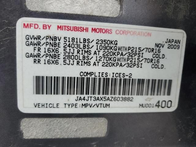2010 Mitsubishi Outlander XLS