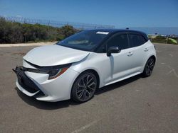 Toyota salvage cars for sale: 2021 Toyota Corolla XSE