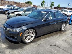 BMW salvage cars for sale: 2019 BMW 430I Gran Coupe