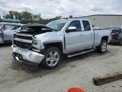 Chevrolet Silverado k1500 lt salvage cars for sale: 2018 Chevrolet Silverado K1500 LT