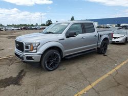 Salvage cars for sale from Copart Woodhaven, MI: 2020 Ford F150 Supercrew