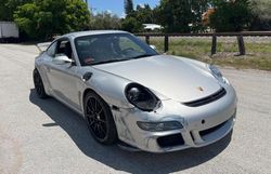 Porsche salvage cars for sale: 2007 Porsche 911 GT3