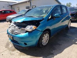 Salvage cars for sale from Copart Pekin, IL: 2014 Nissan Versa Note S
