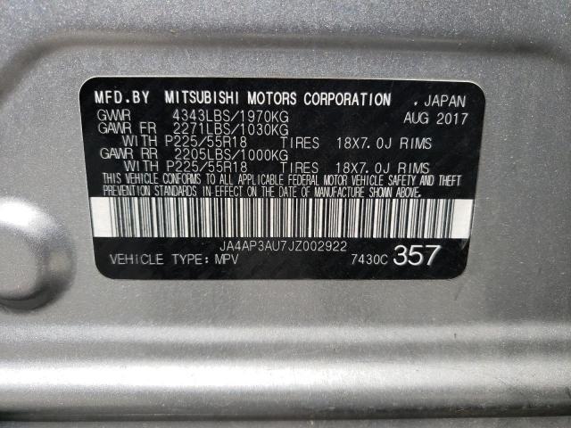 2018 Mitsubishi Outlander Sport ES