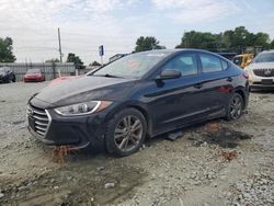 Salvage cars for sale from Copart Mebane, NC: 2018 Hyundai Elantra SEL