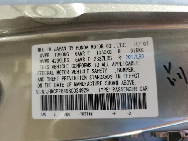 2008 Honda Accord LXP