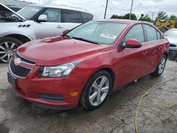 Chevrolet salvage cars for sale: 2013 Chevrolet Cruze LT