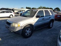 Ford salvage cars for sale: 2002 Ford Escape XLT