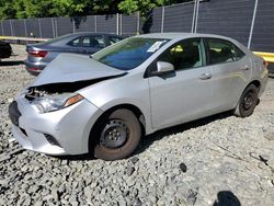 Toyota salvage cars for sale: 2015 Toyota Corolla L