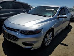 Chevrolet Malibu salvage cars for sale: 2018 Chevrolet Malibu LT