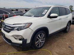 Honda Vehiculos salvage en venta: 2017 Honda Pilot Touring