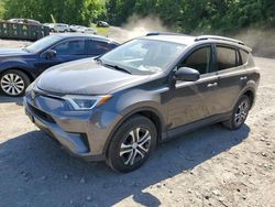 Salvage cars for sale from Copart Marlboro, NY: 2017 Toyota Rav4 LE