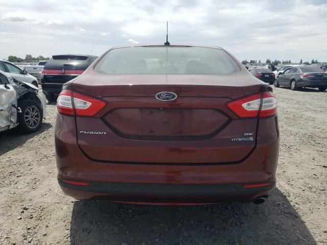 2016 Ford Fusion SE Hybrid