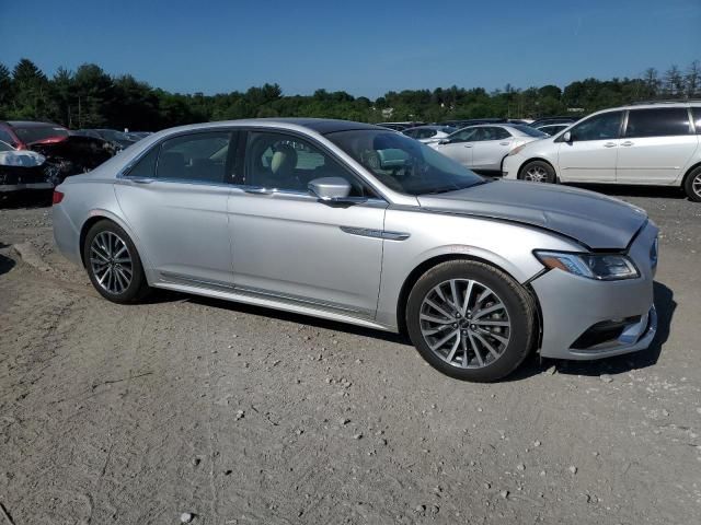 2017 Lincoln Continental Select