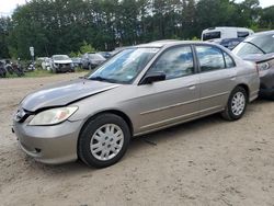 Honda salvage cars for sale: 2004 Honda Civic LX