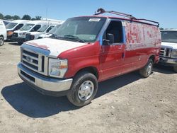 Salvage trucks for sale at Bridgeton, MO auction: 2008 Ford Econoline E250 Van