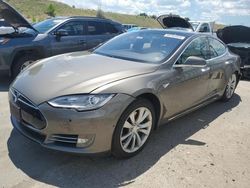 Tesla salvage cars for sale: 2015 Tesla Model S 85D