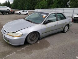 Honda Accord LX salvage cars for sale: 1998 Honda Accord LX