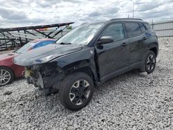 Jeep Compass salvage cars for sale: 2017 Jeep Compass Trailhawk