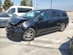 Salvage cars for sale from Copart Rancho Cucamonga, CA: 2012 Honda Odyssey EXL