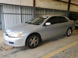 2007 Honda Accord EX en venta en Mocksville, NC