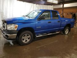 Salvage cars for sale from Copart Ebensburg, PA: 2008 Dodge RAM 1500 ST