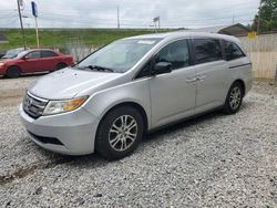 Salvage cars for sale from Copart Northfield, OH: 2012 Honda Odyssey EXL