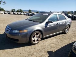 Salvage cars for sale from Copart San Martin, CA: 2006 Acura 3.2TL