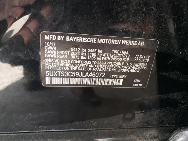 2018 BMW X3 XDRIVEM40I