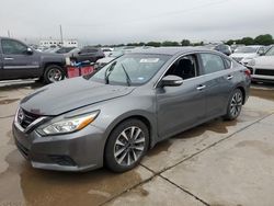 Salvage cars for sale from Copart Grand Prairie, TX: 2017 Nissan Altima 2.5