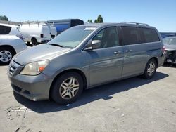 Honda salvage cars for sale: 2007 Honda Odyssey EXL