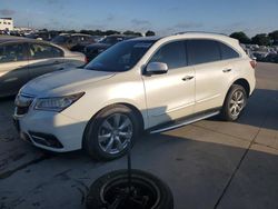 Acura salvage cars for sale: 2015 Acura MDX Advance