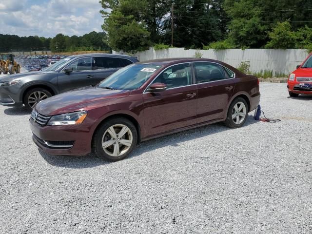 2012 Volkswagen Passat SE