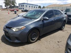 Toyota Corolla salvage cars for sale: 2014 Toyota Corolla L