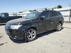 Salvage cars for sale from Copart Bakersfield, CA: 2014 Mitsubishi Outlander SE